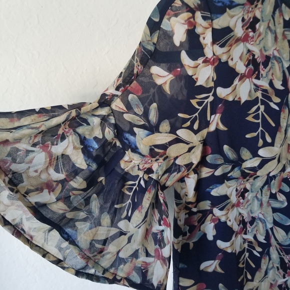 Indikah by Angel biba Floral Dress NWT - Picture 8 of 16